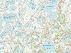 Kart over Stordalen - nord